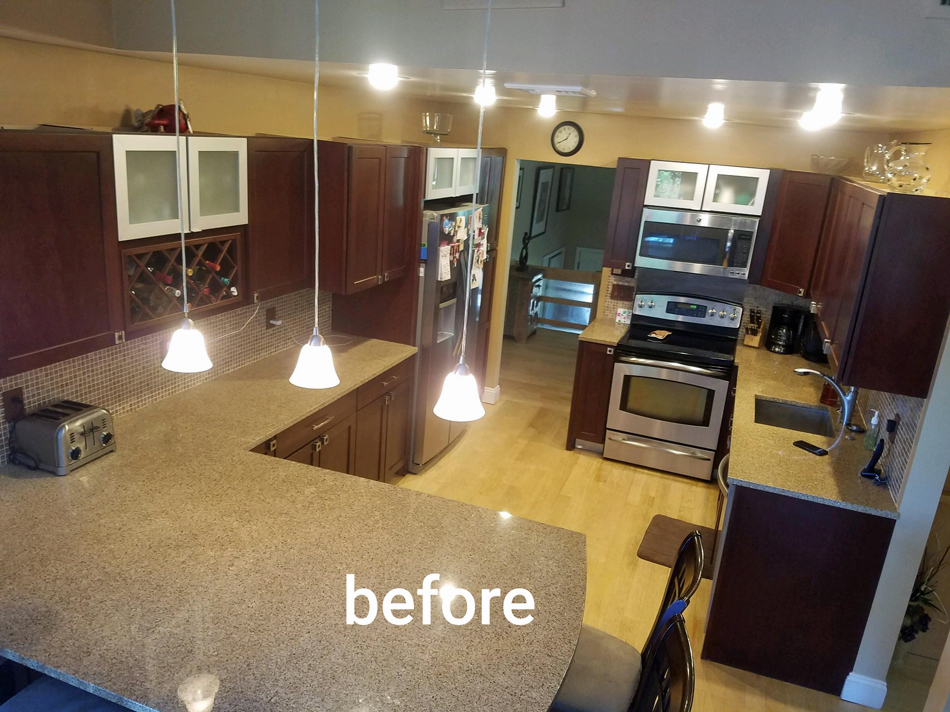 painting contractor Fairfield before and after photo 1b